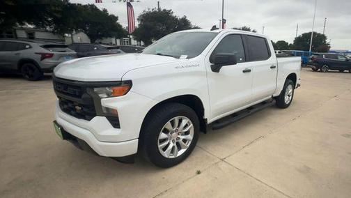 Summit White 2024 Chevrolet Silverado 1500 Custom