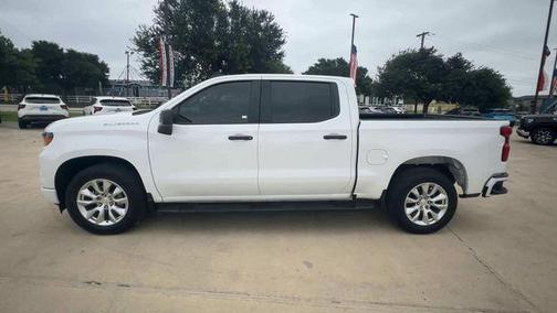 Summit White 2022 Chevrolet Silverado 1500 Custom