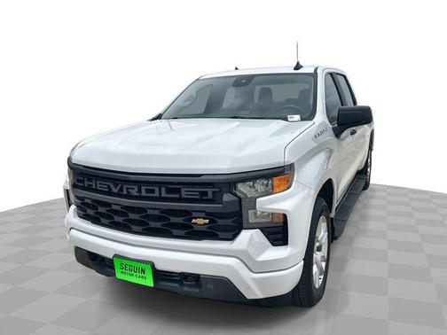 Summit White 2022 Chevrolet Silverado 1500 Custom