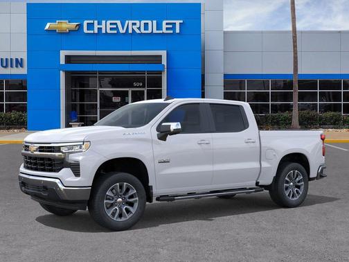 Summit White 2026 Chevrolet Silverado 1500 LT
