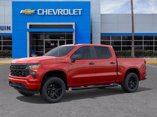 Red Hot 2026 Chevrolet Silverado 1500 Custom