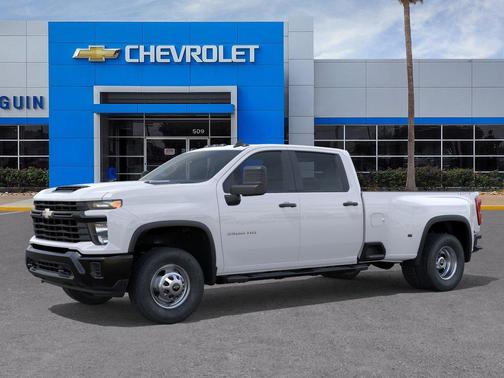 Summit White 2026 Chevrolet Silverado 3500 WT