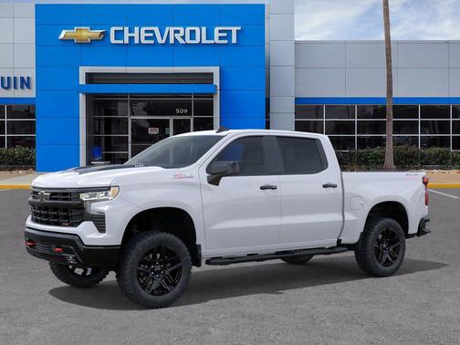 Summit White 2026 Chevrolet Silverado 1500 LT Trail Boss