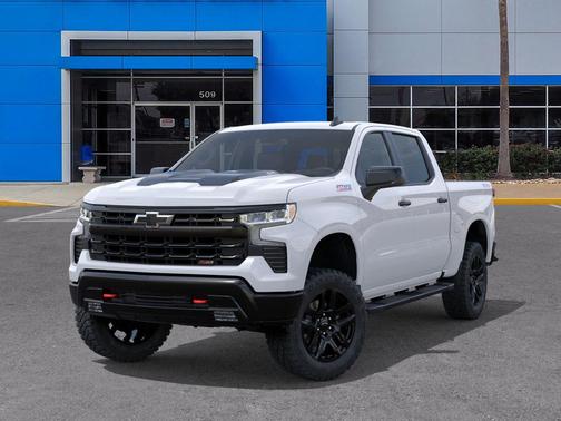 Summit White 2026 Chevrolet Silverado 1500 LT Trail Boss