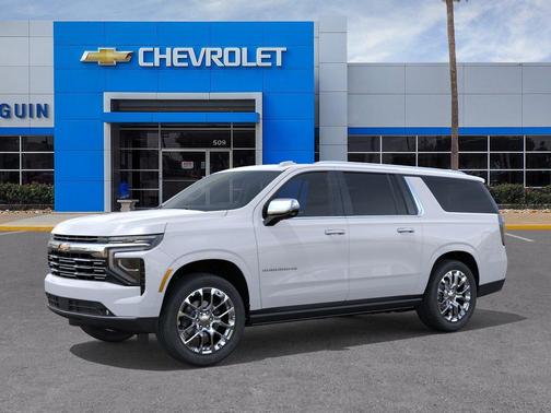 Polar White Tricoat 2026 Chevrolet Suburban Premier