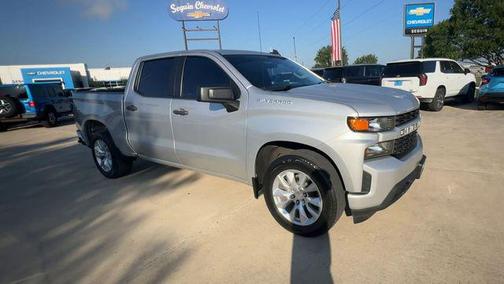 Silver Ice Metallic 2021 Chevrolet Silverado 1500 Custom
