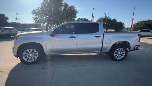 Silver Ice Metallic 2021 Chevrolet Silverado 1500 Custom
