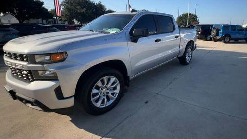 Silver Ice Metallic 2021 Chevrolet Silverado 1500 Custom