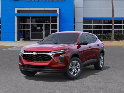 Apex Red 2026 Chevrolet Trax LS