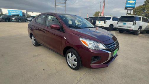 Wine Red Metallic 2024 Mitsubishi Mirage G4 ES