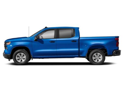 Riptide Blue Metallic 2025 Chevrolet Silverado 1500 Custom