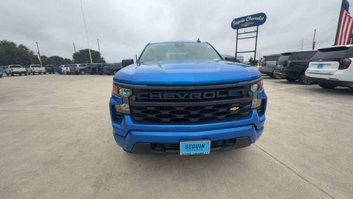 Riptide Blue Metallic 2025 Chevrolet Silverado 1500 Custom