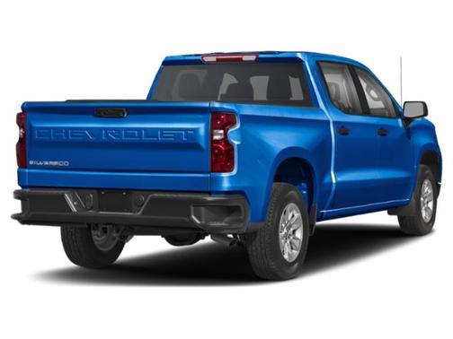 Riptide Blue Metallic 2025 Chevrolet Silverado 1500 Custom