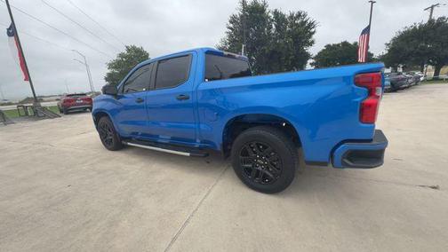 Riptide Blue Metallic 2025 Chevrolet Silverado 1500 Custom