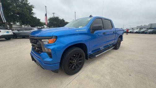 Riptide Blue Metallic 2025 Chevrolet Silverado 1500 Custom