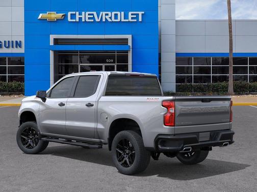 Sterling Gray Metallic 2026 Chevrolet Silverado 1500 Custom Trail Boss