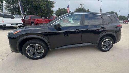 Super Black 2025 Nissan Rogue SV