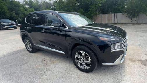 Twilight Black 2021 Hyundai SANTA FE SEL 2.4