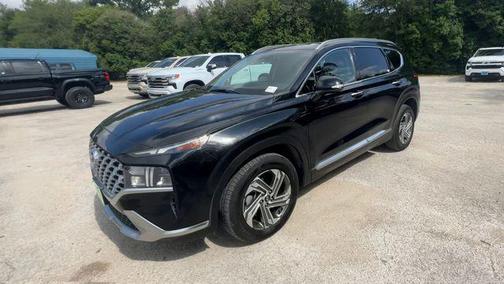 Twilight Black 2021 Hyundai SANTA FE SEL 2.4