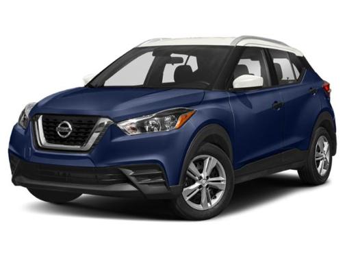 Deep Blue Pearl/Fresh Powder 2018 Nissan Kicks SV