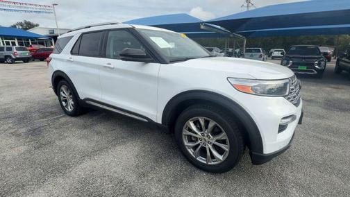 OXFORD WHITE 2021 Ford Explorer Limited