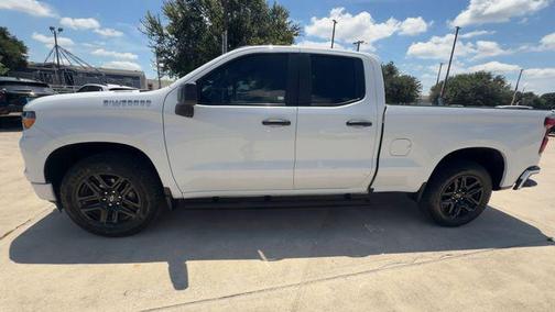 Summit White 2024 Chevrolet Silverado 1500 Custom