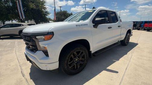 Summit White 2024 Chevrolet Silverado 1500 Custom