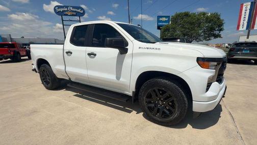 Summit White 2024 Chevrolet Silverado 1500 Custom