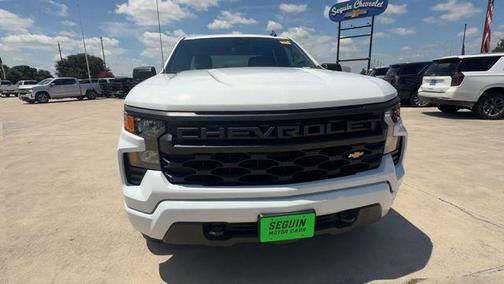 Summit White 2024 Chevrolet Silverado 1500 Custom