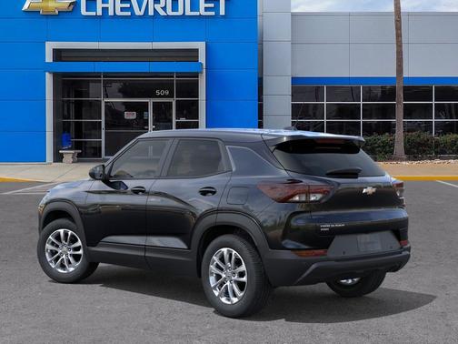 Mosaic Black Metallic 2026 Chevrolet Trailblazer LS