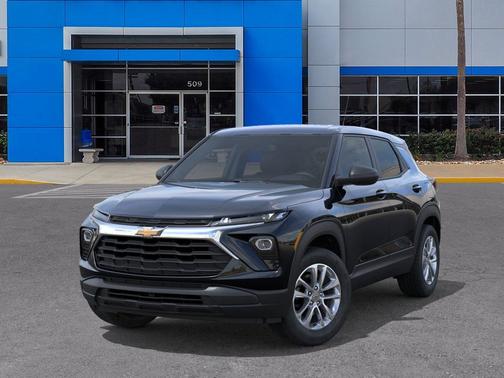 Mosaic Black Metallic 2026 Chevrolet Trailblazer LS