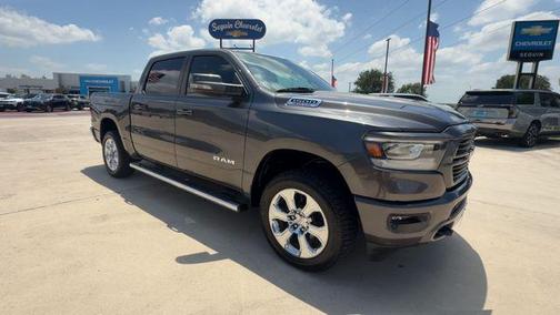Granite Crystal Metallic Clearcoat 2021 RAM 1500 Big Horn/Lone Star