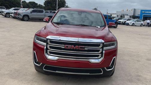 Volcanic Red Tintcoat 2023 GMC Acadia AWD SLT