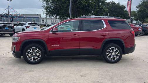 Volcanic Red Tintcoat 2023 GMC Acadia AWD SLT