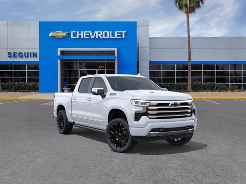 Polar White Tricoat 2026 Chevrolet Silverado 1500 High Country