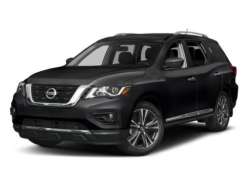 Magnetic Black Metallic 2017 Nissan Pathfinder Platinum