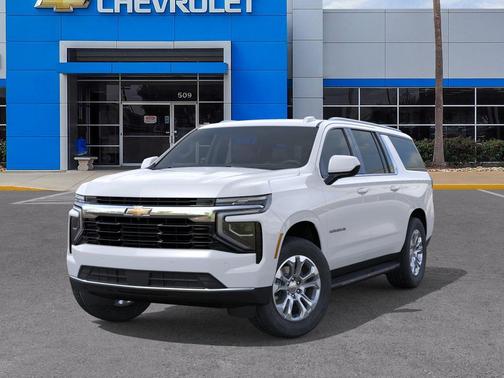 Summit White 2026 Chevrolet Suburban LS