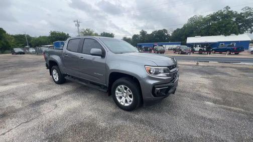 Satin Steel Metallic 2021 Chevrolet Colorado LT