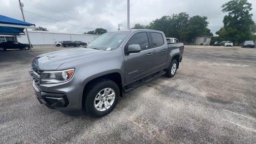 Satin Steel Metallic 2021 Chevrolet Colorado LT