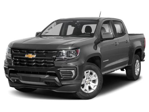 Satin Steel Metallic 2021 Chevrolet Colorado LT
