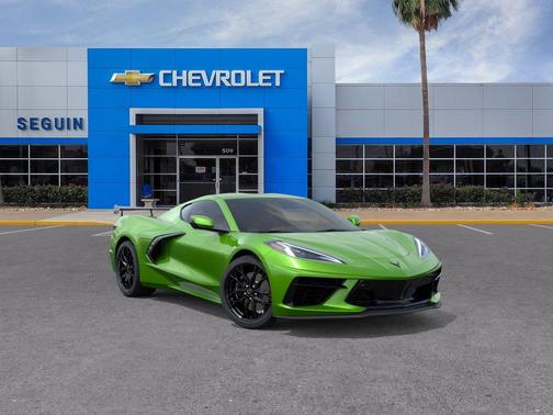 Roswell Green Metallic 2026 Chevrolet Corvette Stingray w/3LT