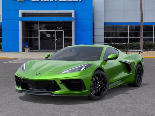 Roswell Green Metallic 2026 Chevrolet Corvette Stingray w/3LT