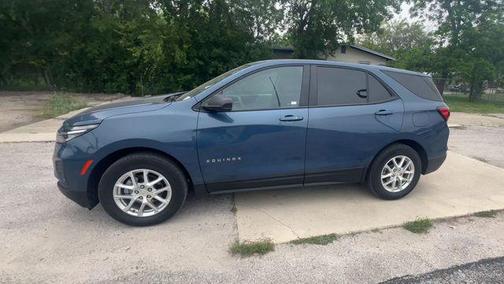 Lakeshore Blue Metallic 2024 Chevrolet Equinox LS