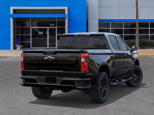 Black 2026 Chevrolet Silverado 1500 Custom