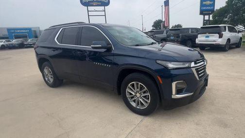 Northsky Blue Metallic 2023 Chevrolet Traverse LT Cloth