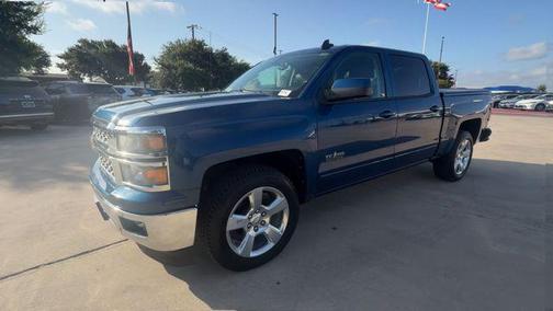 Deep Ocean Blue 2015 Chevrolet Silverado 1500 LT