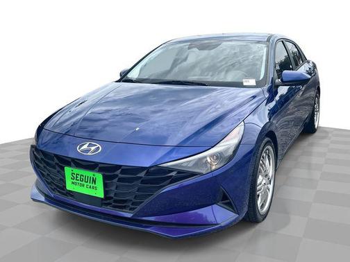 Intense Blue 2021 Hyundai ELANTRA SEL