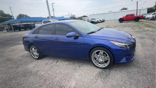 Intense Blue 2021 Hyundai ELANTRA SEL
