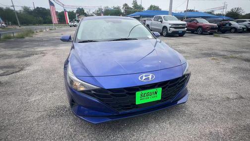 Intense Blue 2021 Hyundai ELANTRA SEL