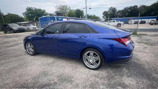 Intense Blue 2021 Hyundai ELANTRA SEL